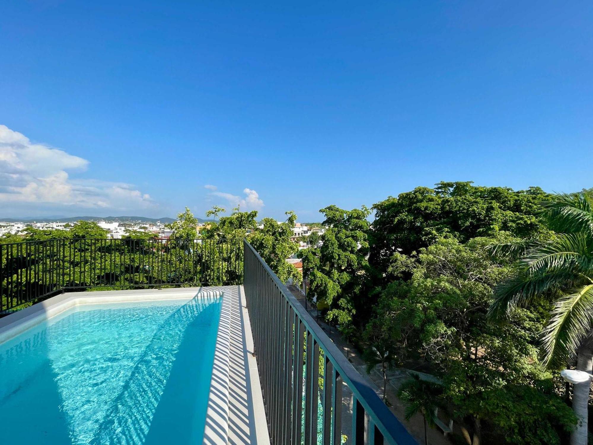 Depa Para 6 Con Alberca En Roof - Perlas 9 Mazatlán Zewnętrze zdjęcie